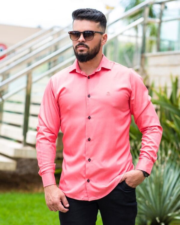 Camisa Manga Longa Tencel